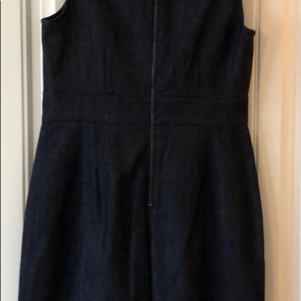 Stunning indigo Ann Taylor pencil dress - Picture 3 of 4